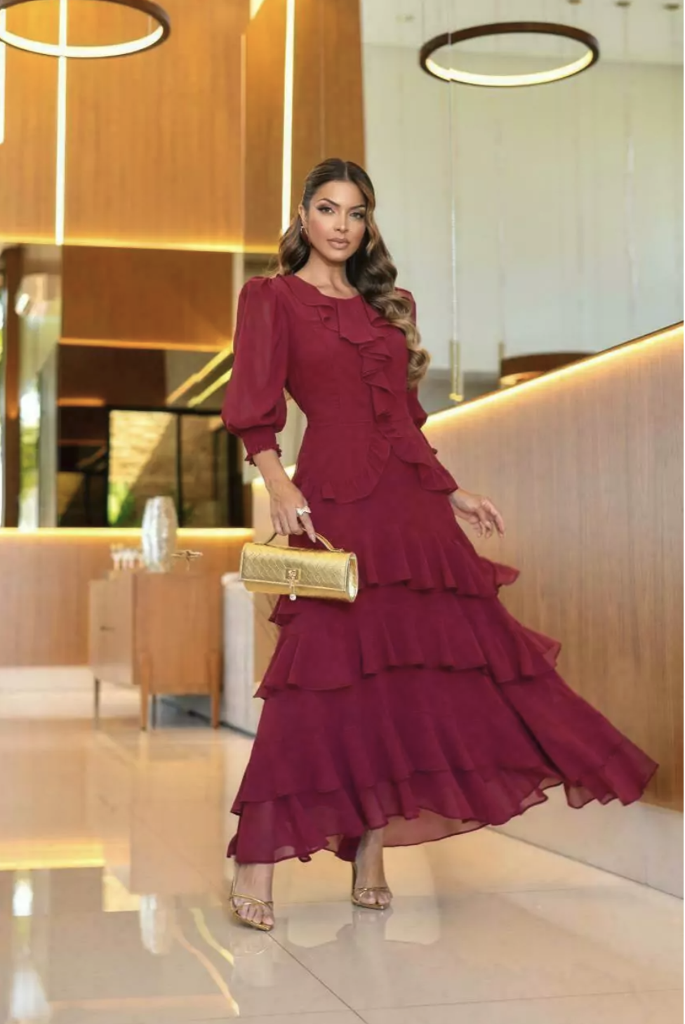 Poala Dress - Masala