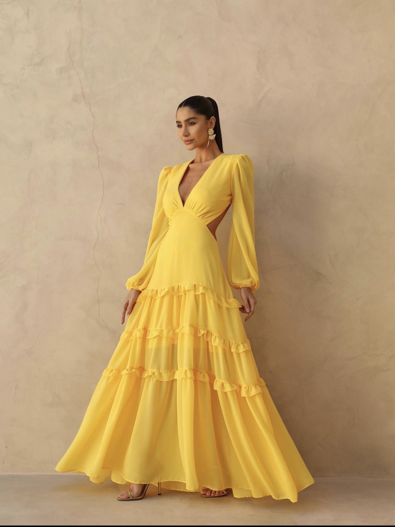 Ruffled dress